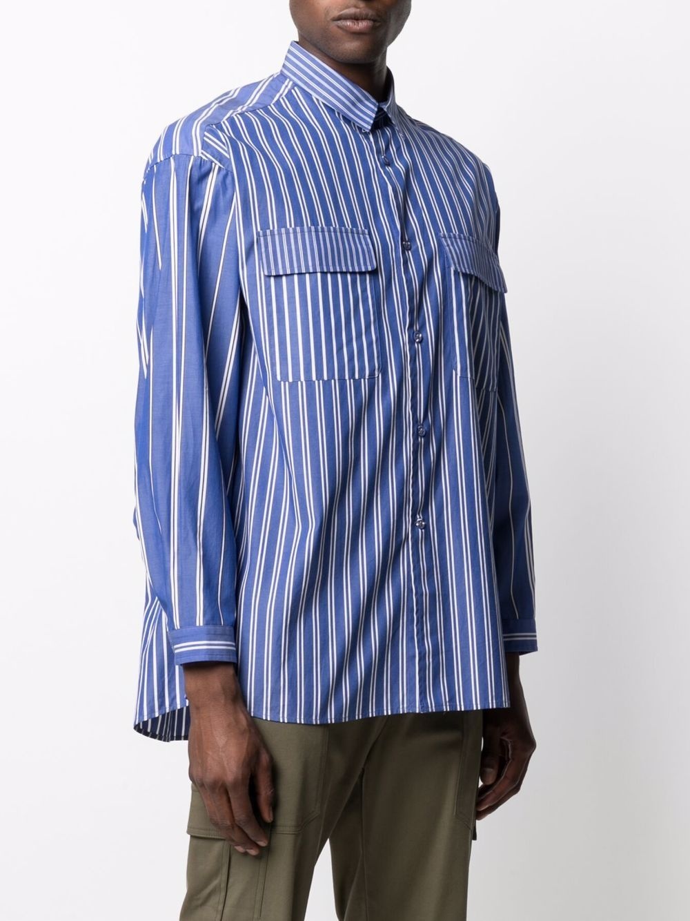 striped cotton shirt - 3