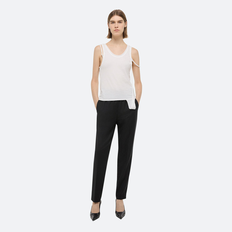 Helmut Lang TAPERED WOOL TROUSERS outlook
