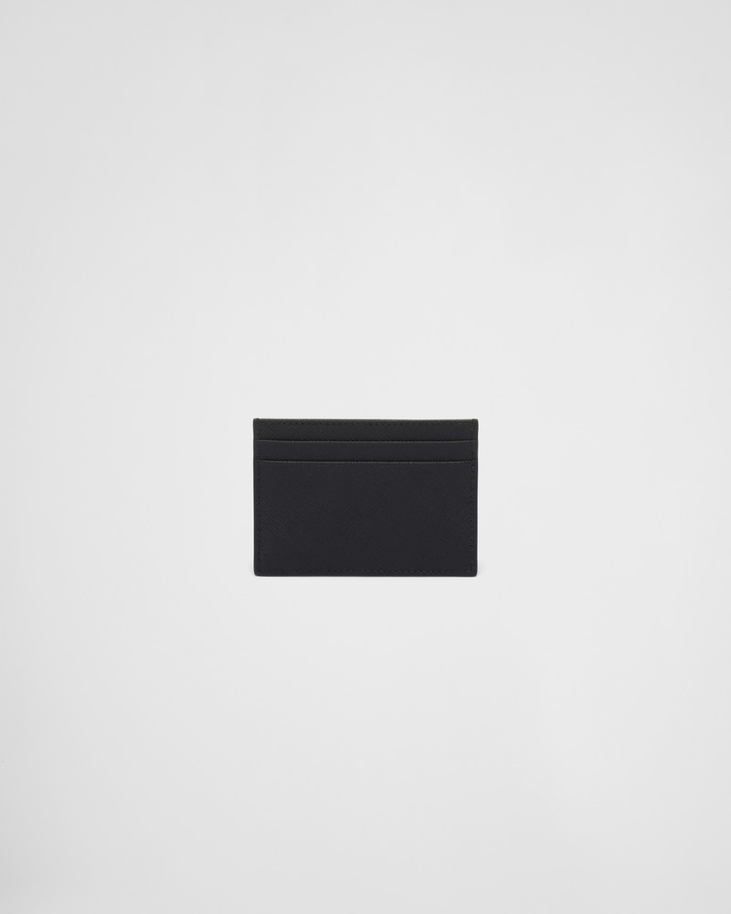 Prada Saffiano leather card holder outlook