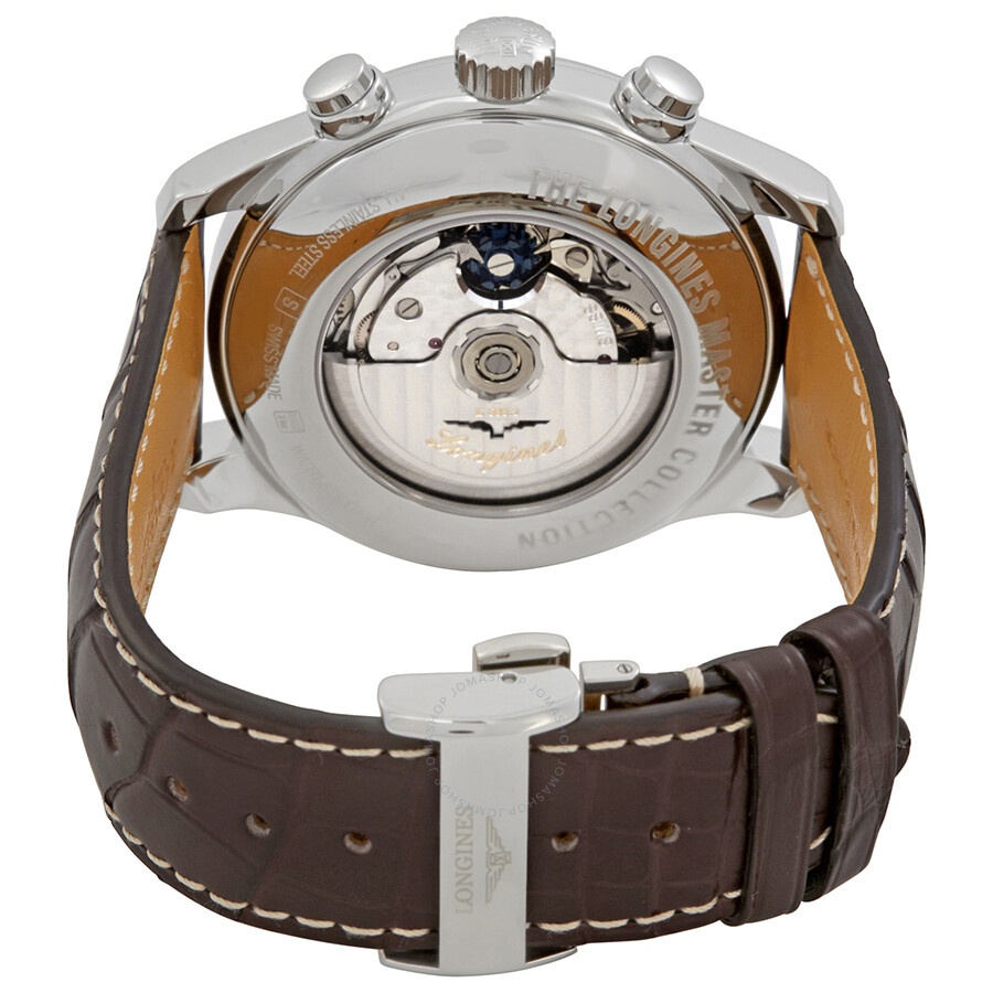 Longines Master Collection Chronograph Automatic White Dial Men's Watch L2.859.4.78.3 - 3
