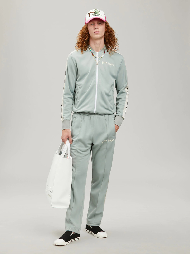 Palm Angels SEAFOAM SLIM TRACK PANTS outlook