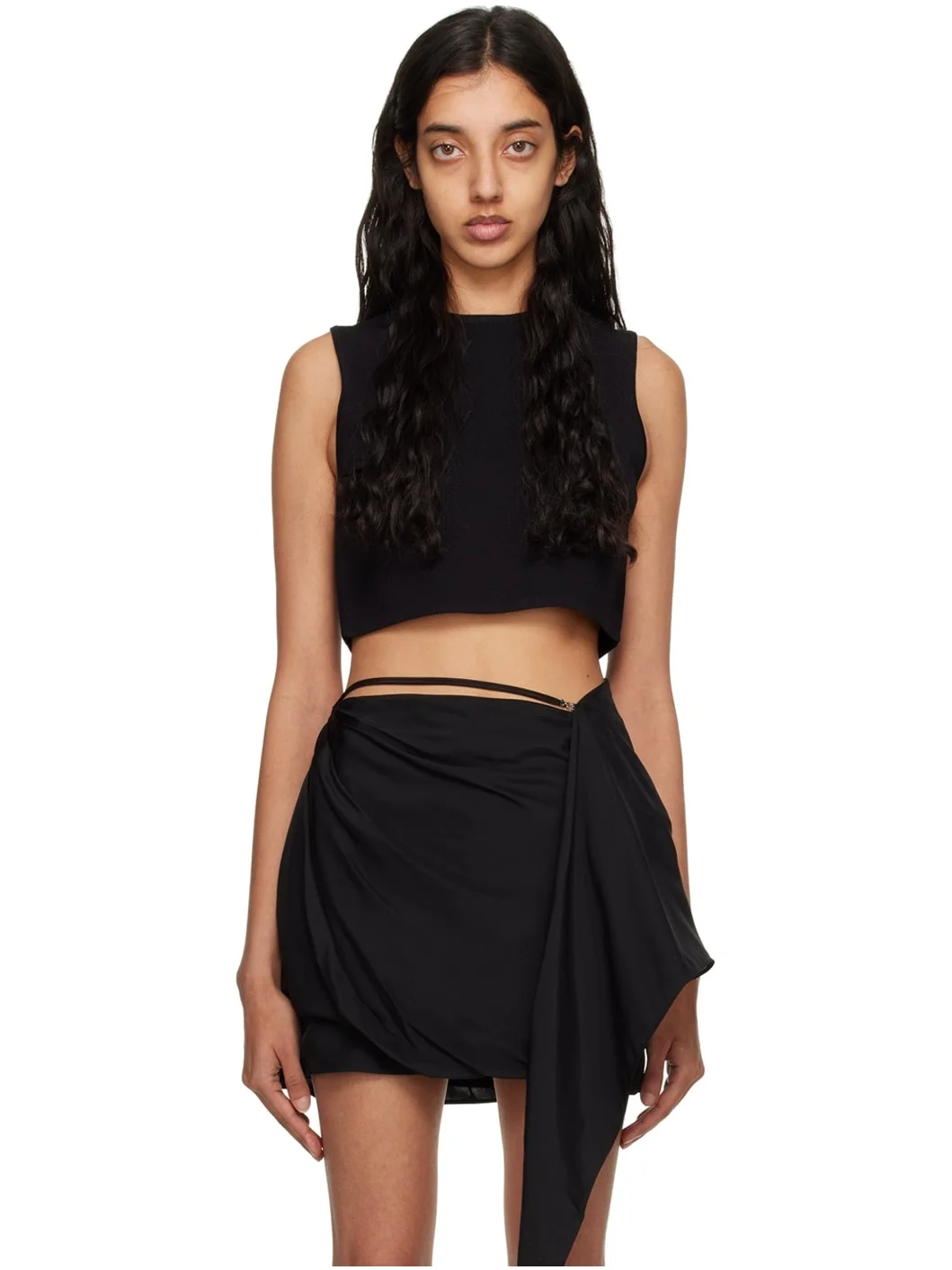 Black Olesa Tank Top - 1