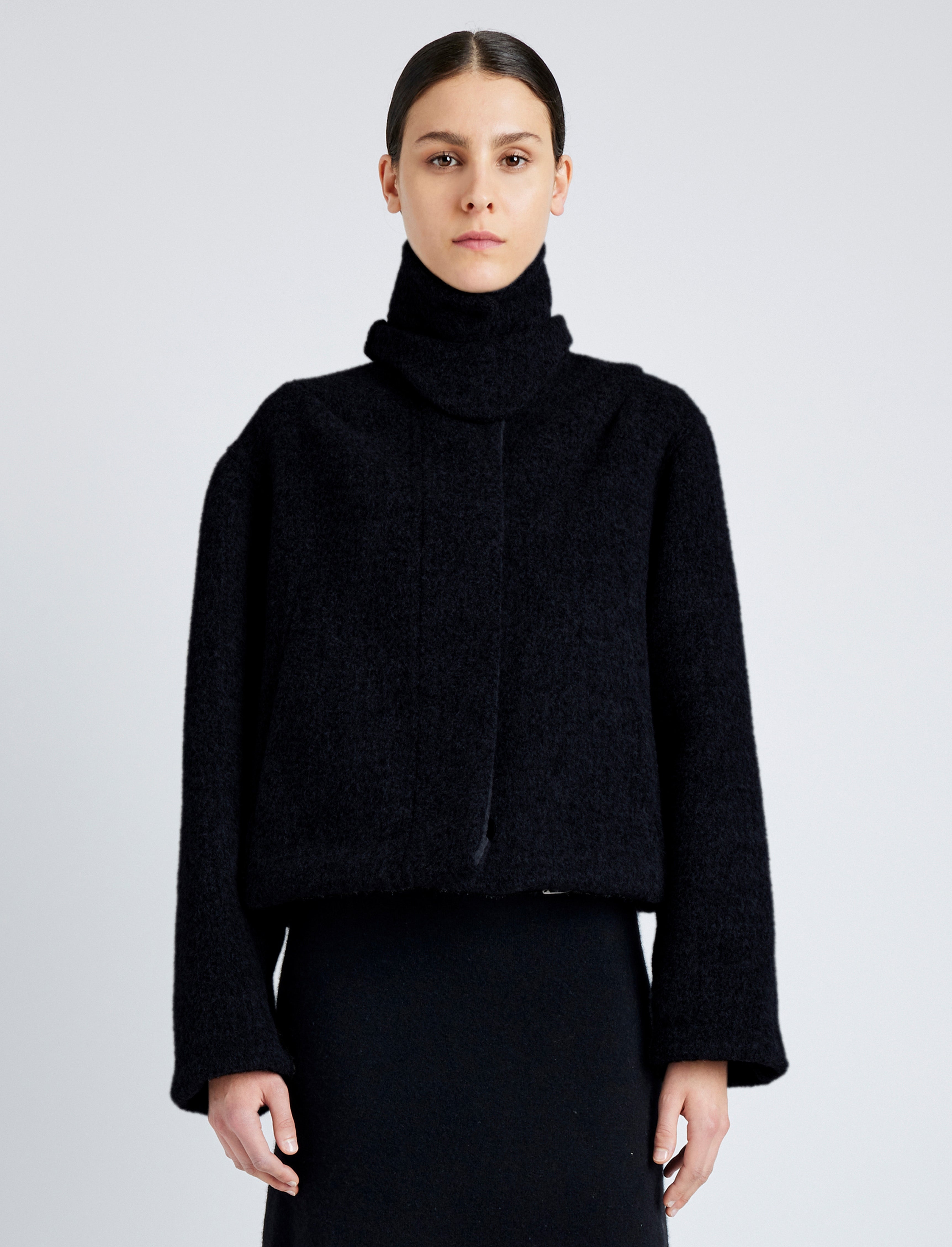 Darcy Jacket in Brushed Wool Cashmere - 2