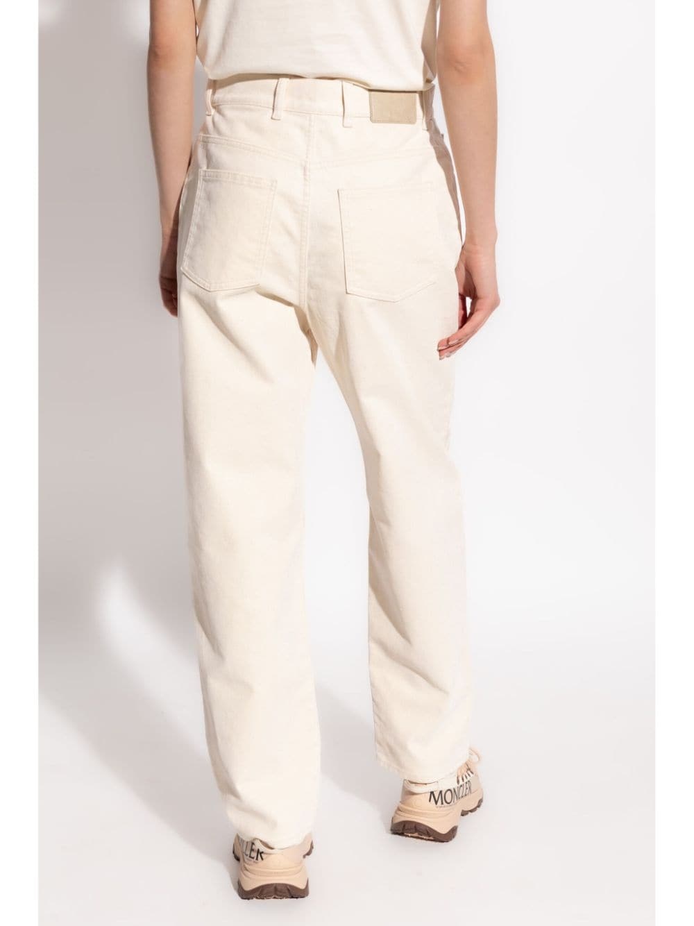 tapered leg jeans - 4