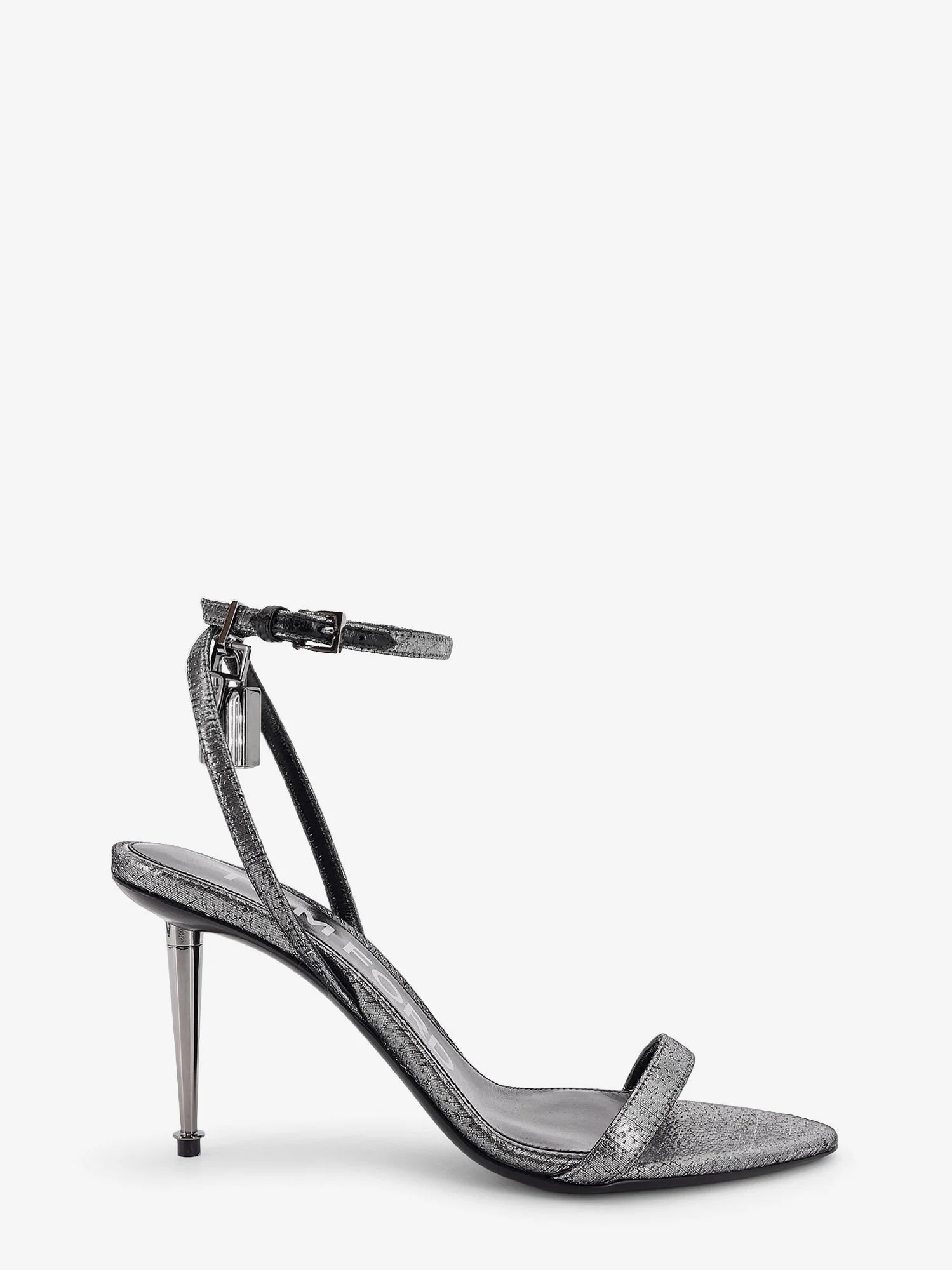 Tom Ford Laminated Heeled Sandals With Laminated Effect - 1