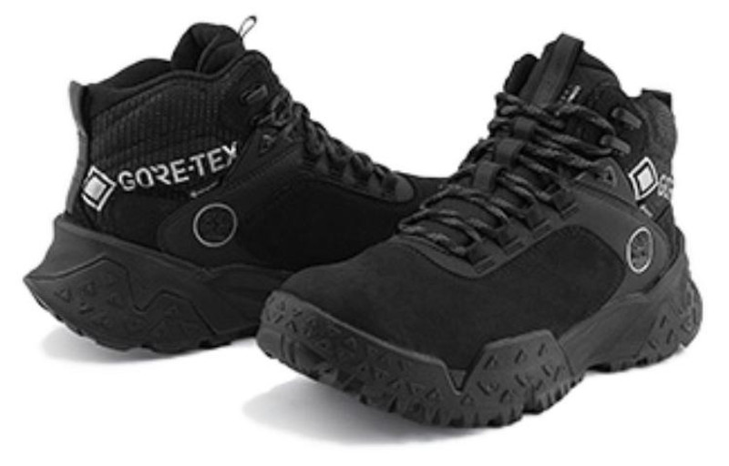 Timberland Timberland Motion Scramble Waterproof High Top Trainers 'Black' A6D1DM outlook