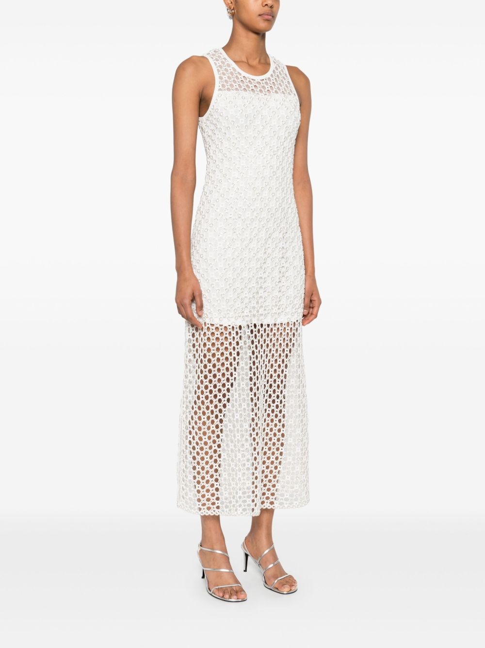 knitted maxi dress - 3