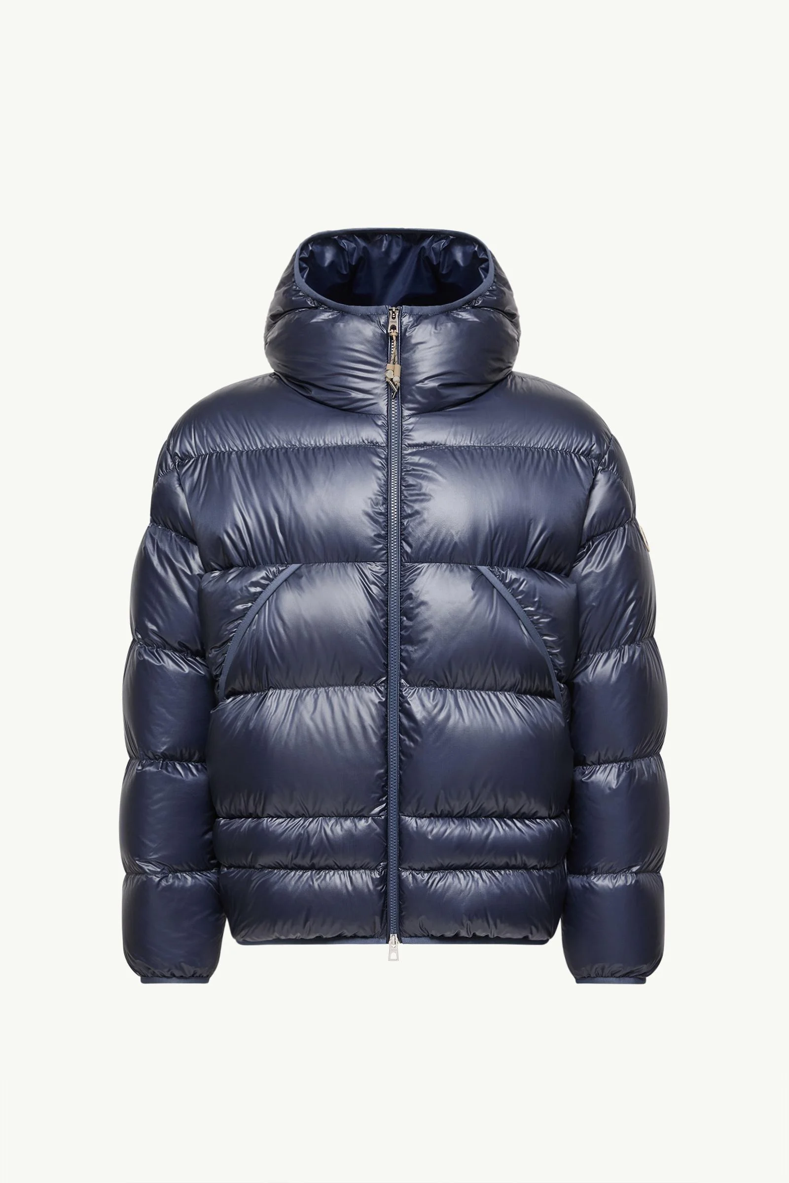 Anapo Hooded Mid-Length Down Jacket - 1
