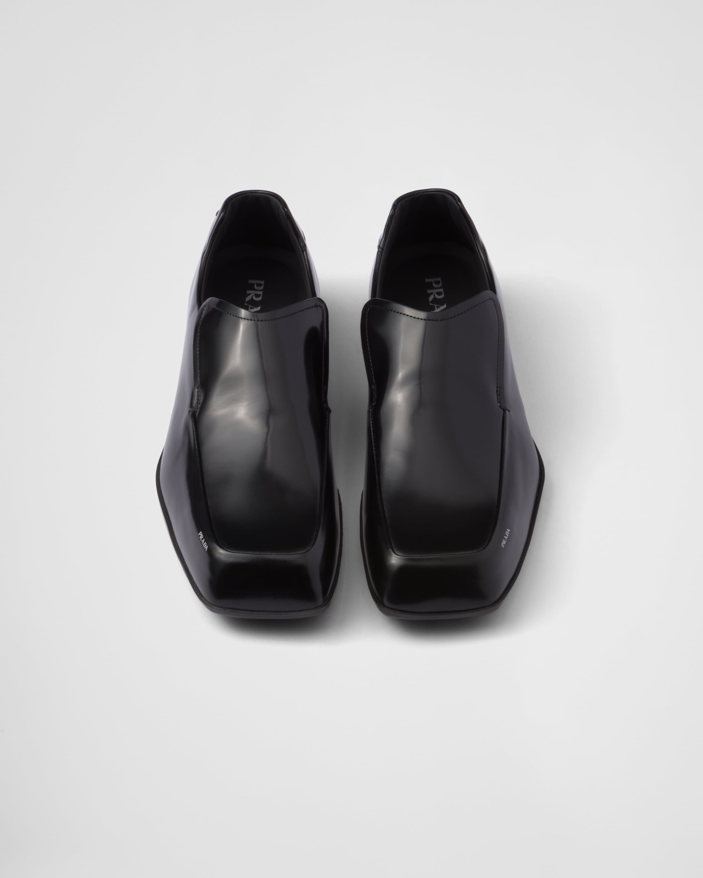 Razor brushed leather loafers - 4