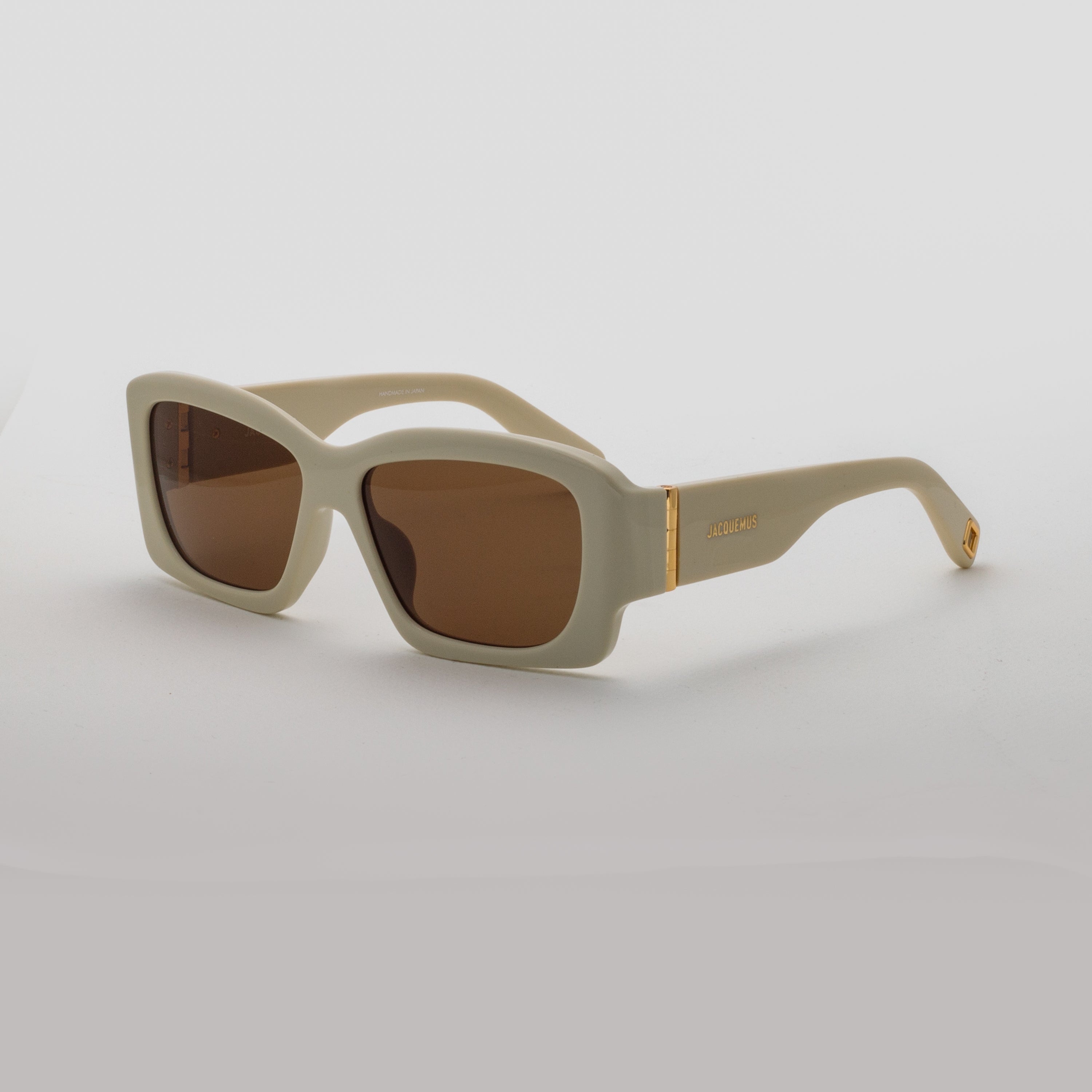 Croisiere Rectangular Sunglasses in Sand - 3