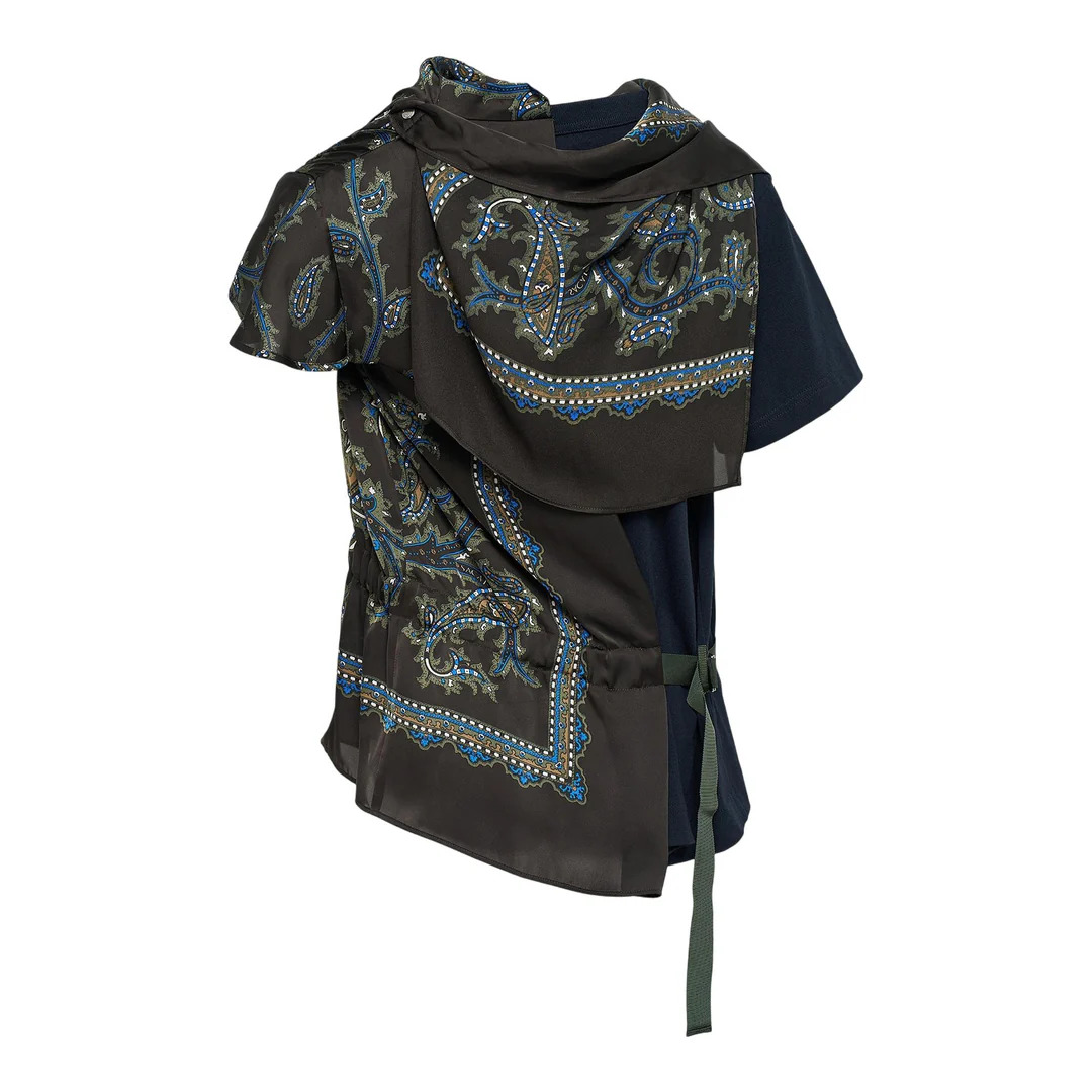 Paisley Print x Cotton Jersey - 2