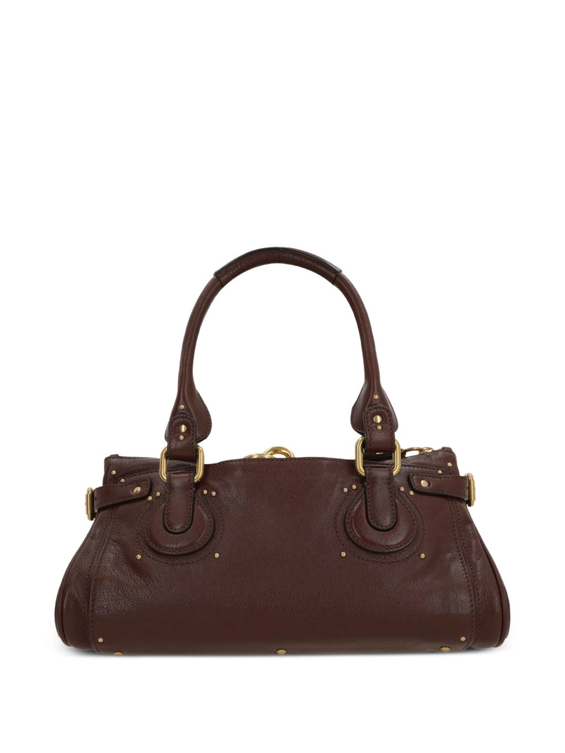 Chloé Paddington padlock studded tote bag outlook