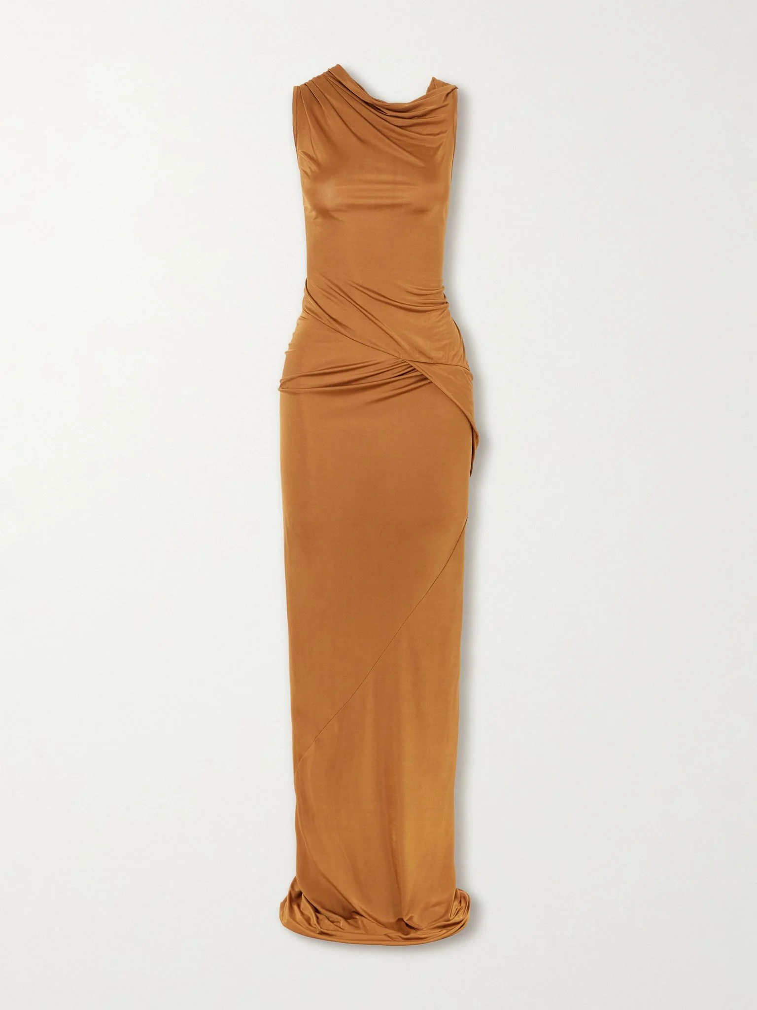 Shailee draped jersey gown Gold - 1