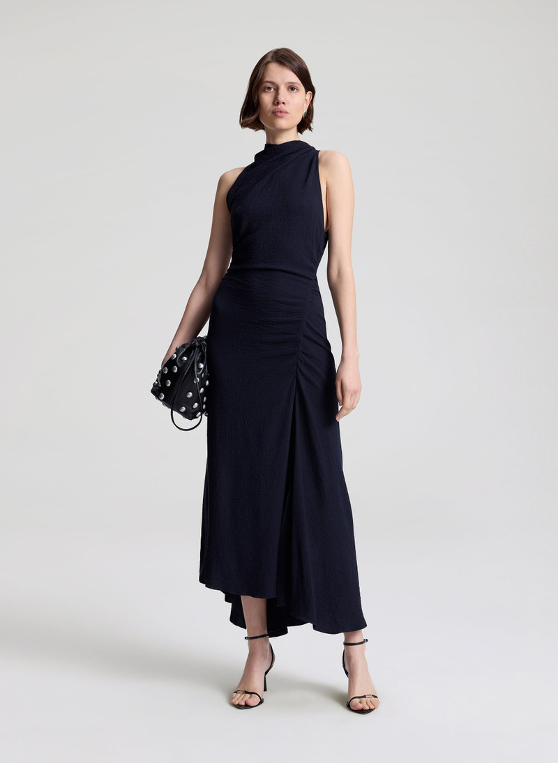 A.L.C. Inez Textured Midi Dress outlook
