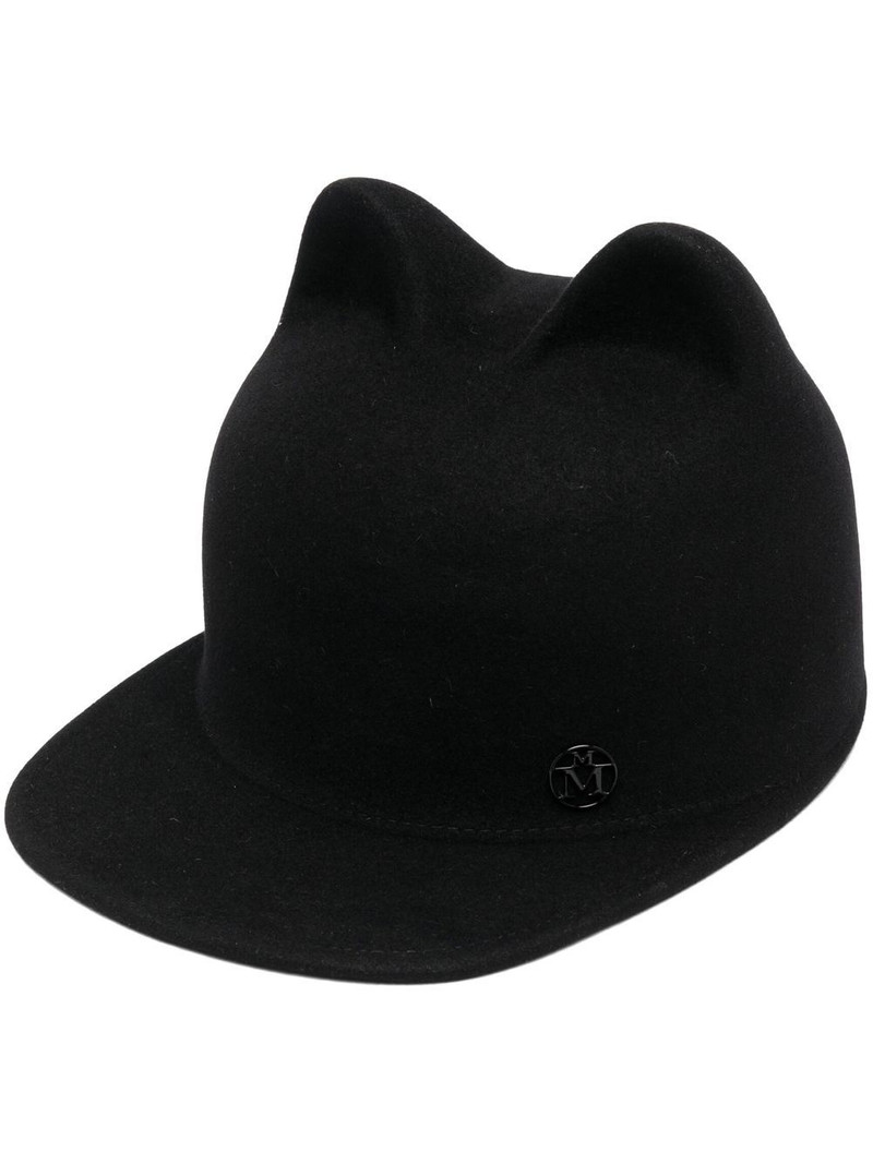 flat-brim baseball cap - 1