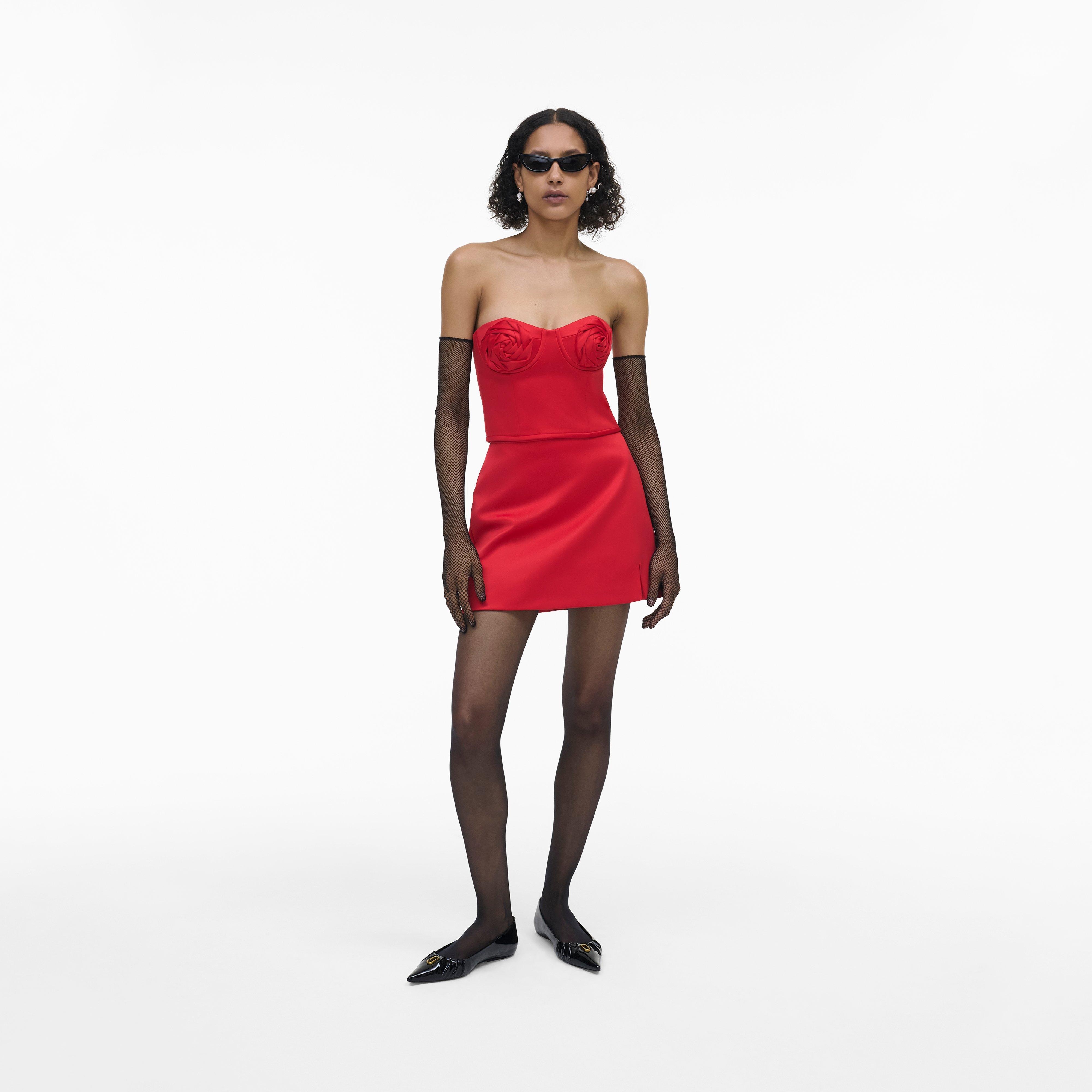 THE DUCHESS SATIN SKIRT - 3