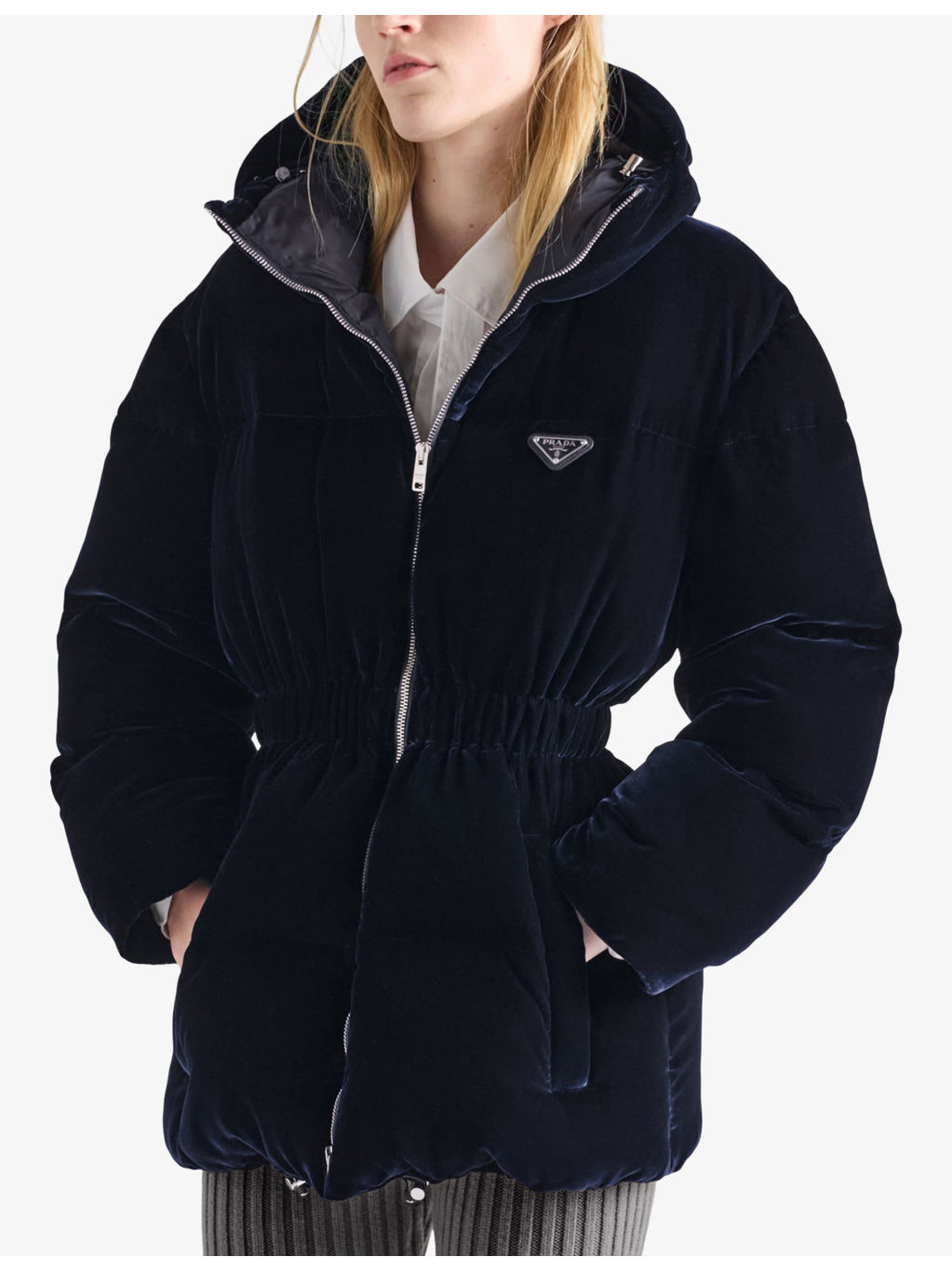 Velvet Down Jacket - 3