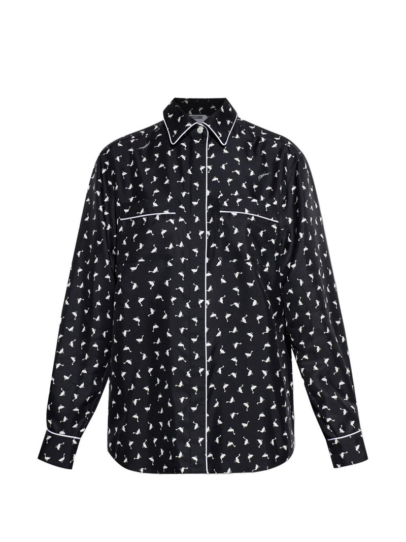 printed silk shirt 1