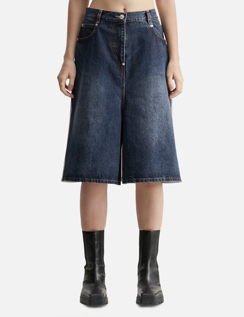 DENIM JORTS - 1
