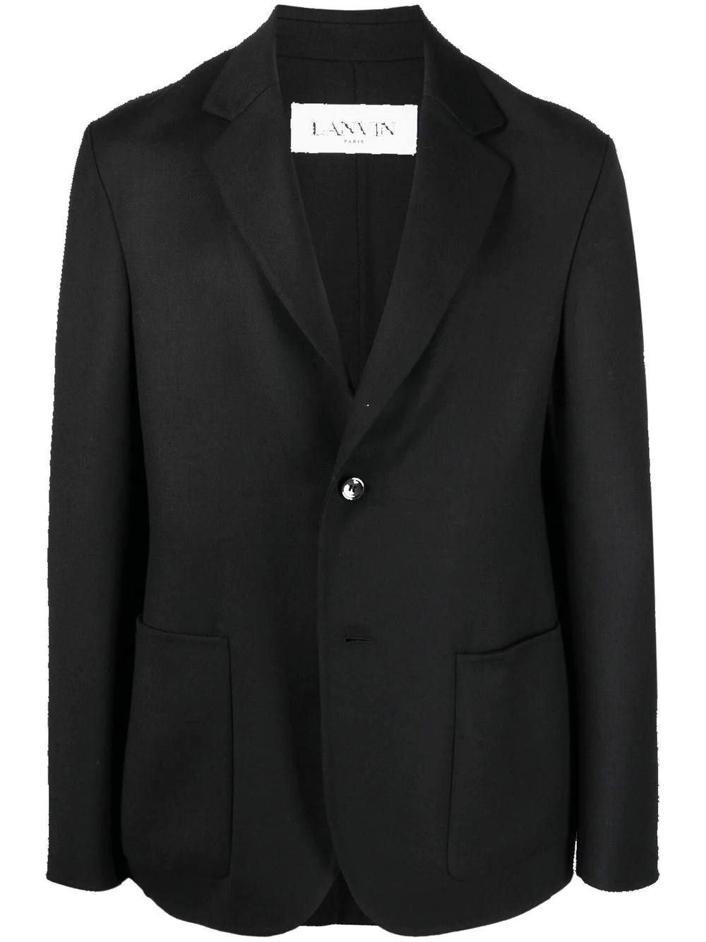 single-breasted fitted blazer - 1