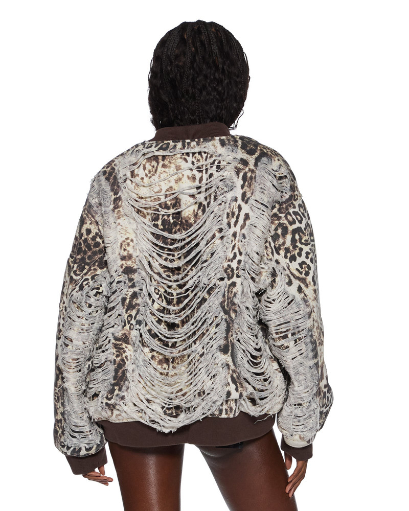 Ksubi MOWALOLA BOMBER CHEETAH TRASHED outlook