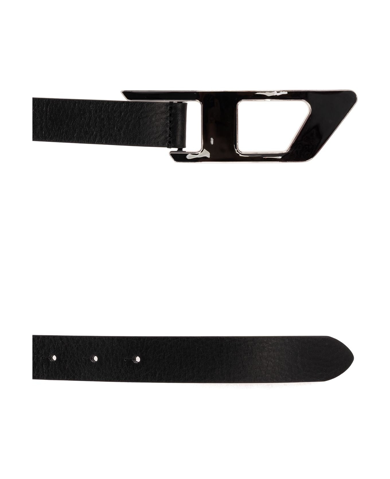 'd Logo B-dlogo Ii' Leather Belt - 3