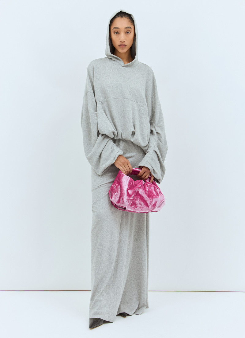 Dries Van Noten Twist Velvet Handbag outlook