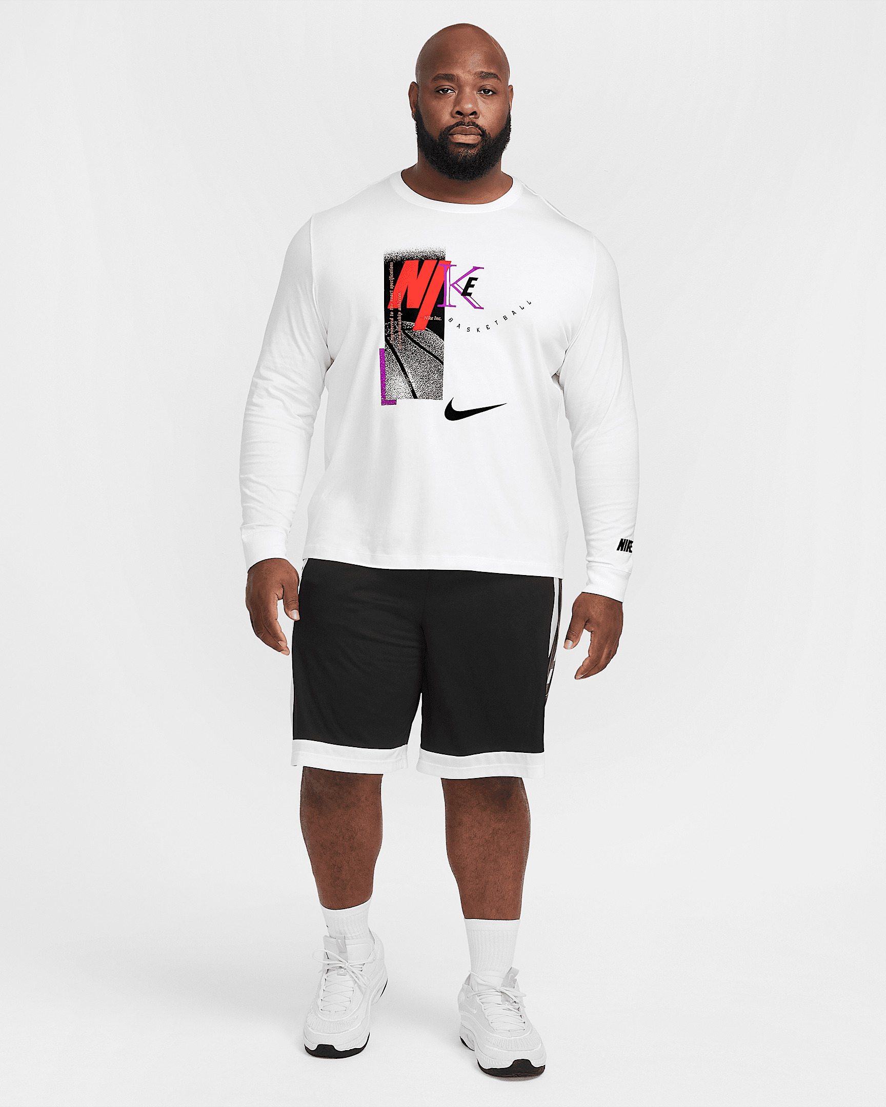 Nike Men's Long-Sleeve Basketball T-Shirt - 11