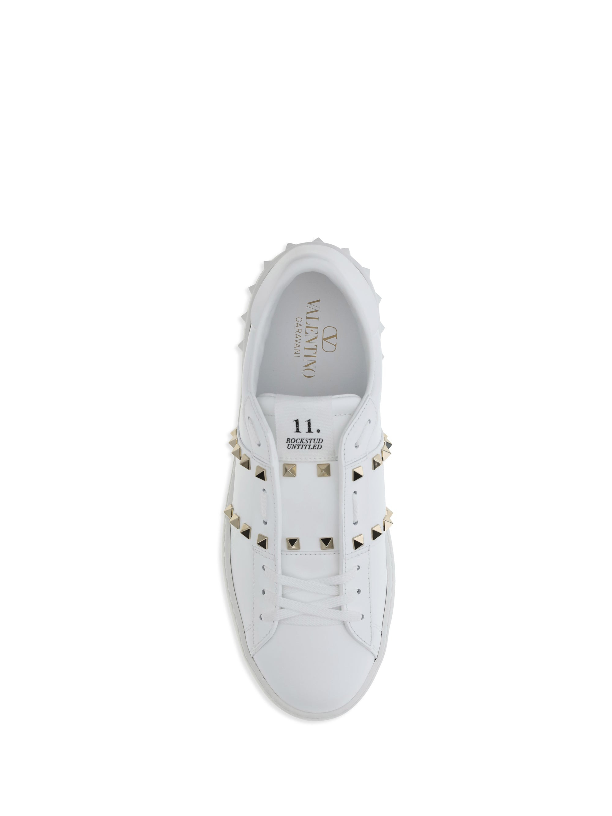 Valentino Garavani Men Sneaker | Rockstud Untitled | Vitello Te - 4