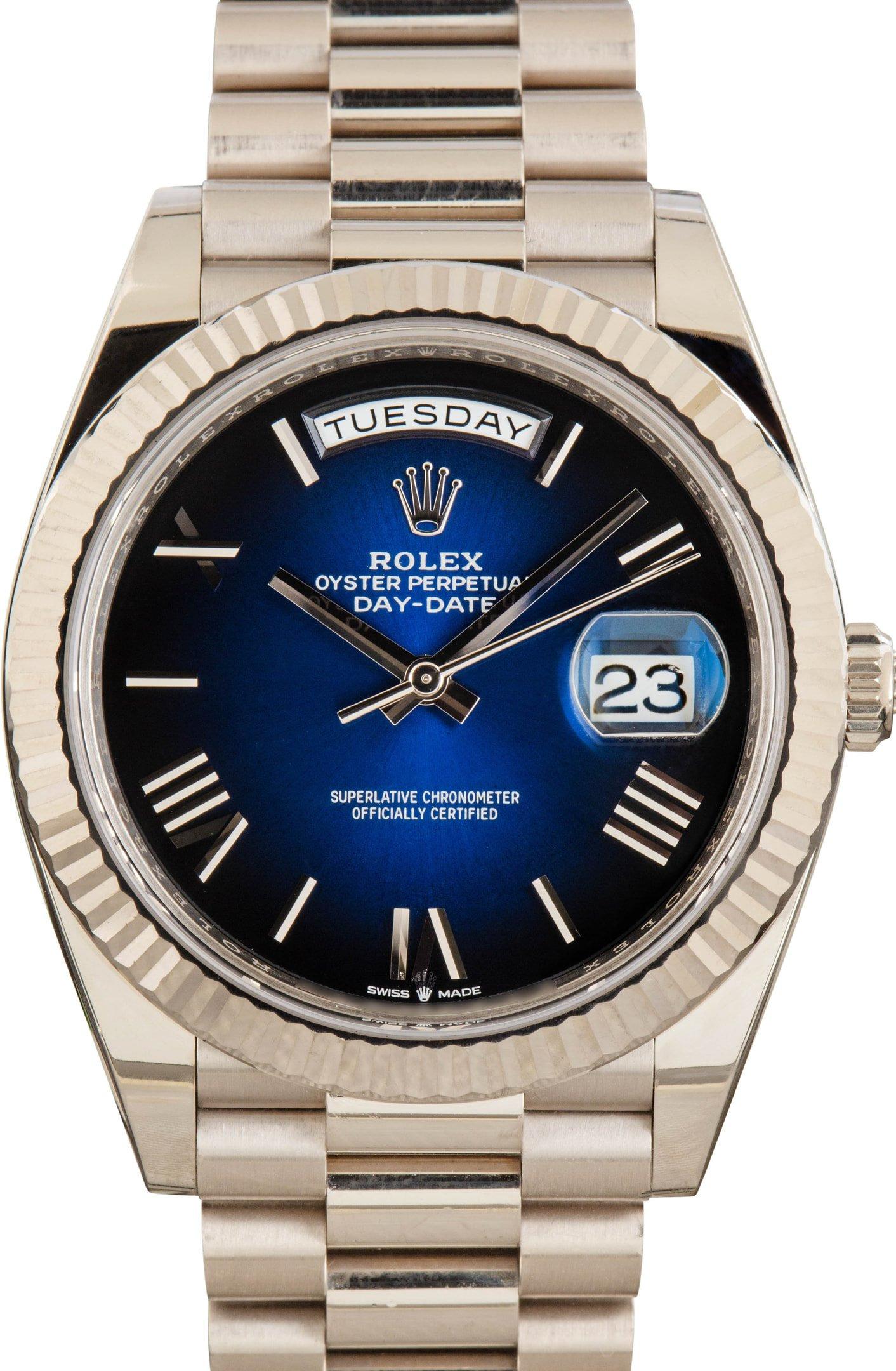 Rolex Day-Date 40 President 228239 Blue Dial - 1