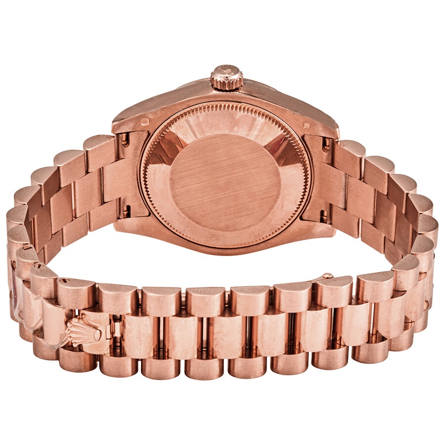 Rolex Oyster Perpetual Datejust Pink Dial Automatic Ladies 18 Carat Everose Gold Watch 178245PKRP - 3