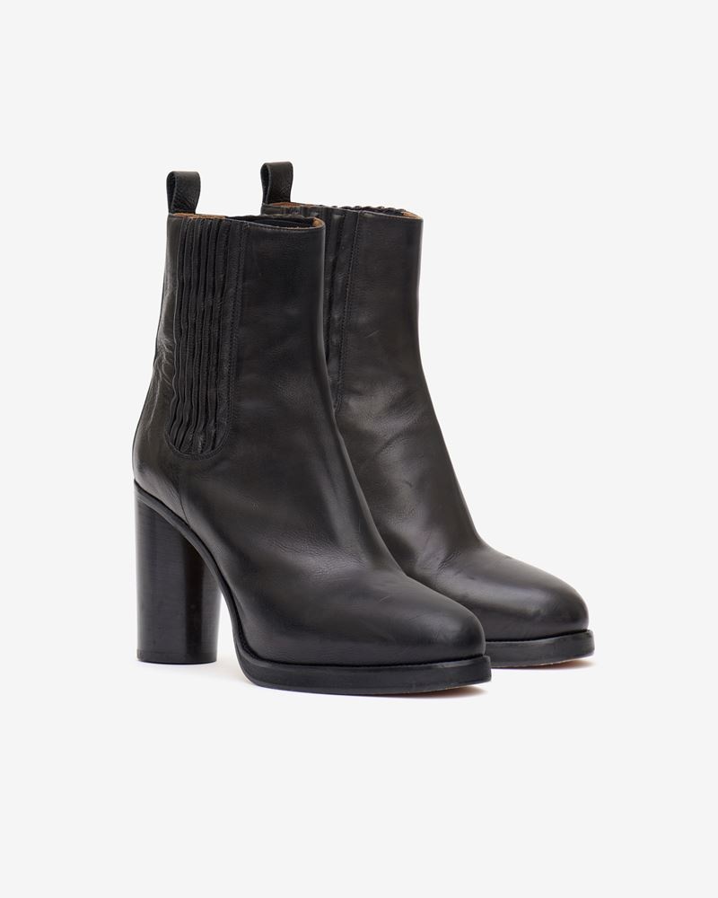 LILDE LEATHER ANKLE BOOTS - 3