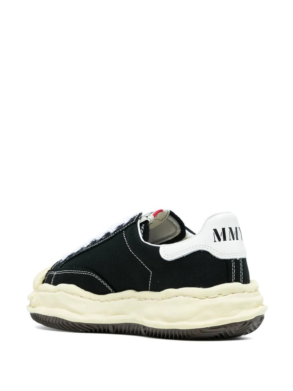 MAISON MIHARA YASUHIRO Blakey Vintage Sole Canvas Low-Top Sneaker - 4