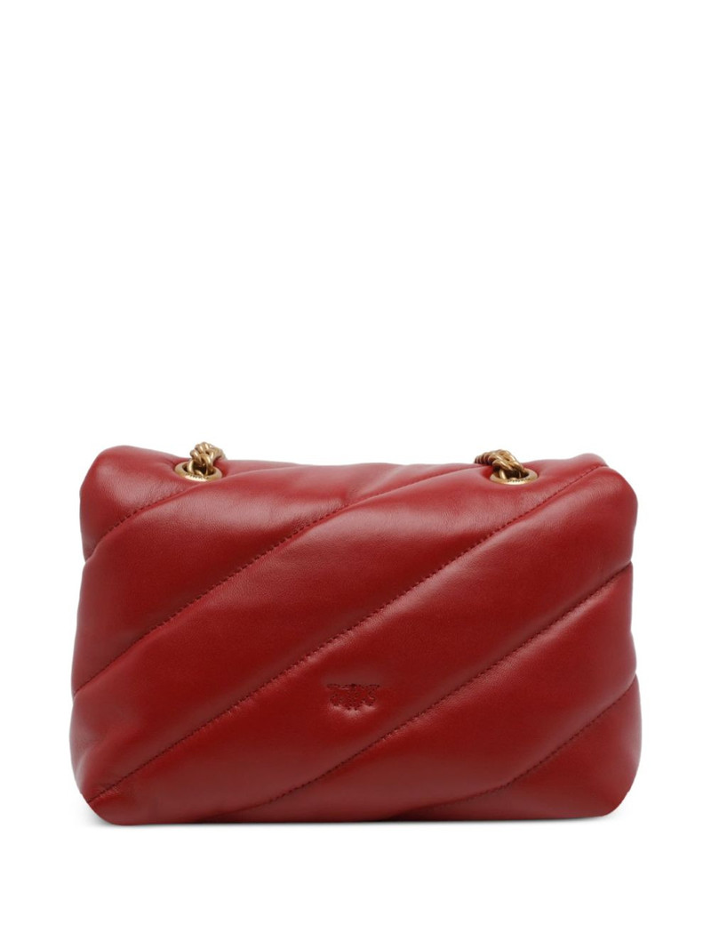 PINKO quilted-design chain-strap shoulder bag outlook