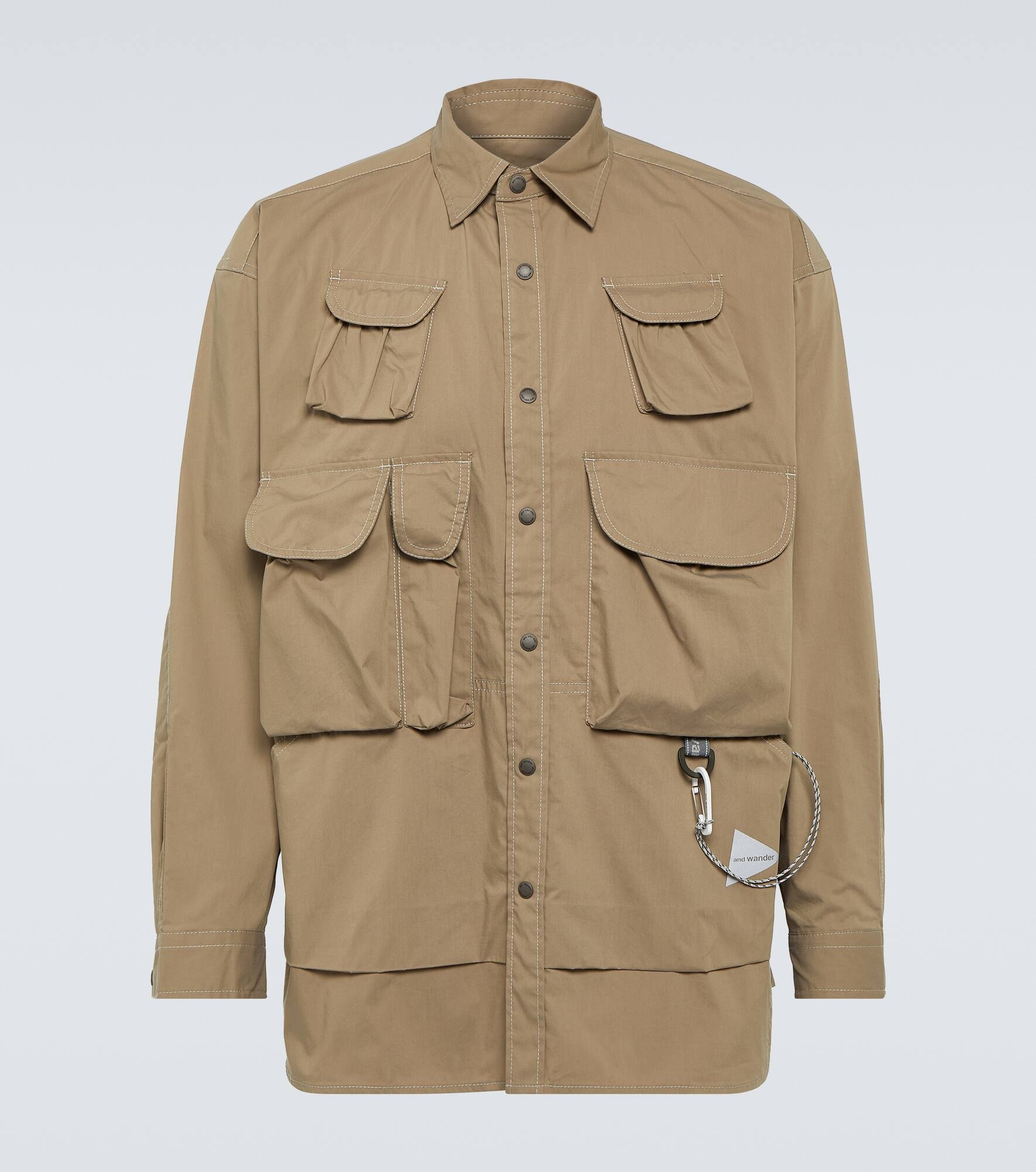 Cotton-blend field jacket - 1