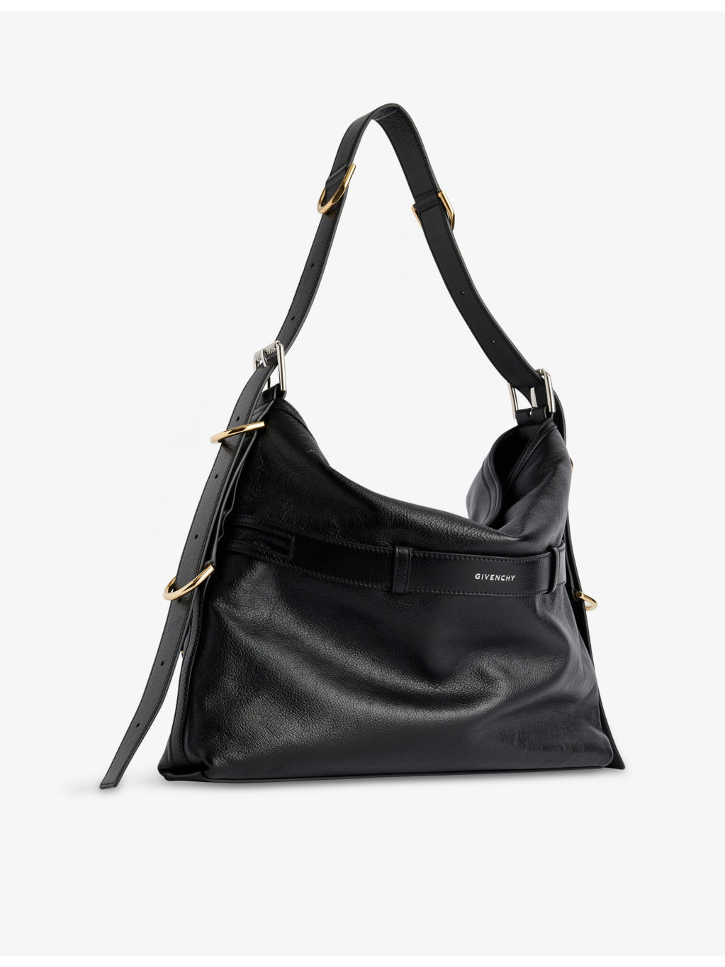 Voyou medium leather shoulder bag - 4