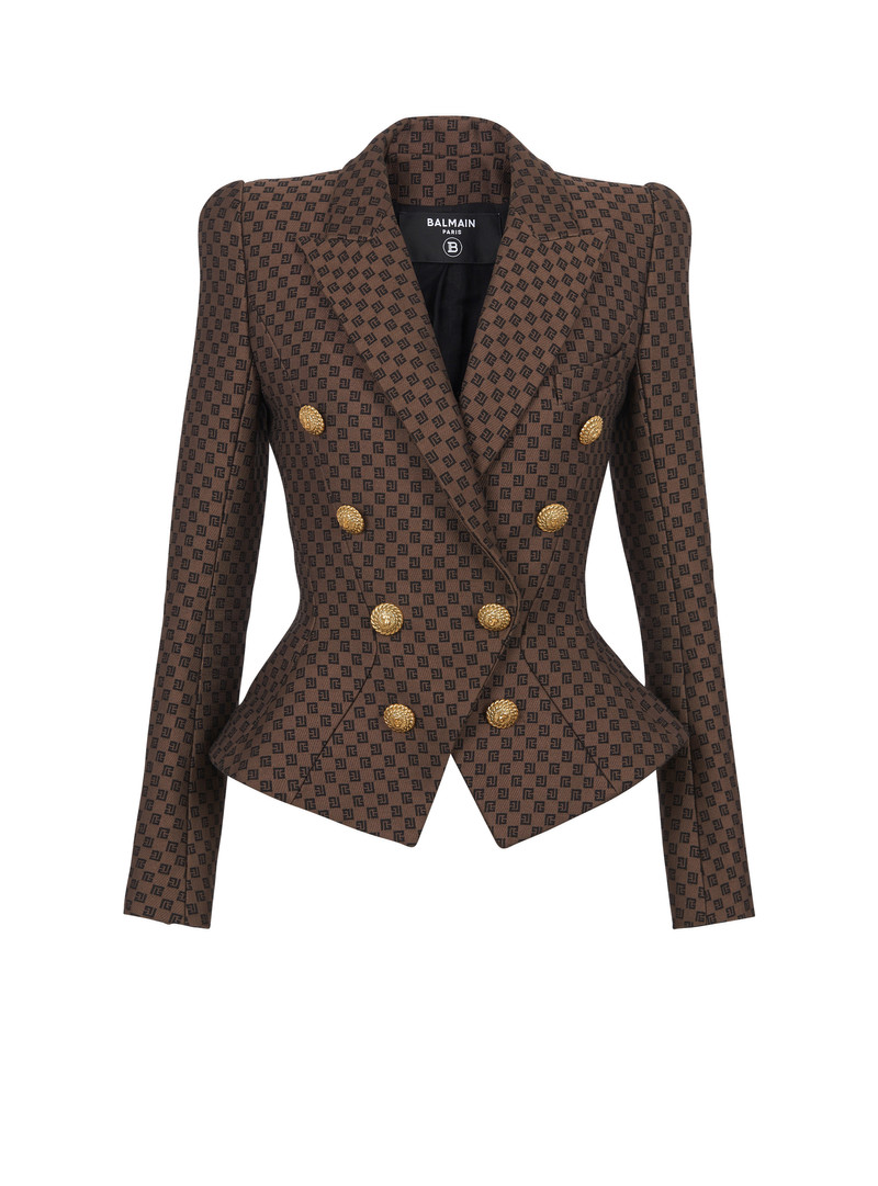 Mini monogram jacquard jacket 1