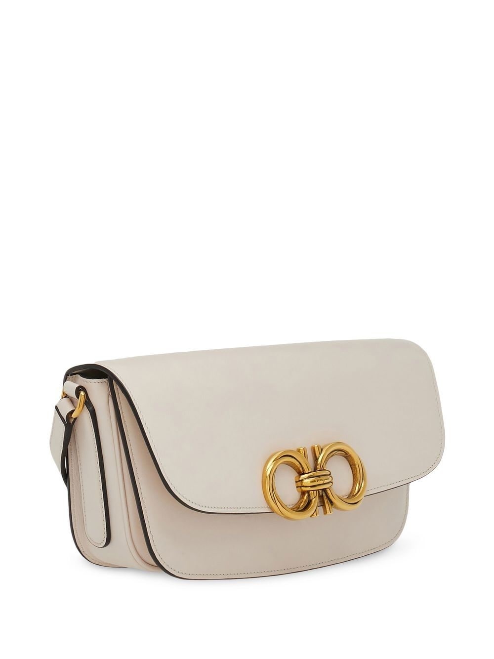 Trapezio leather shoulder bag - 4
