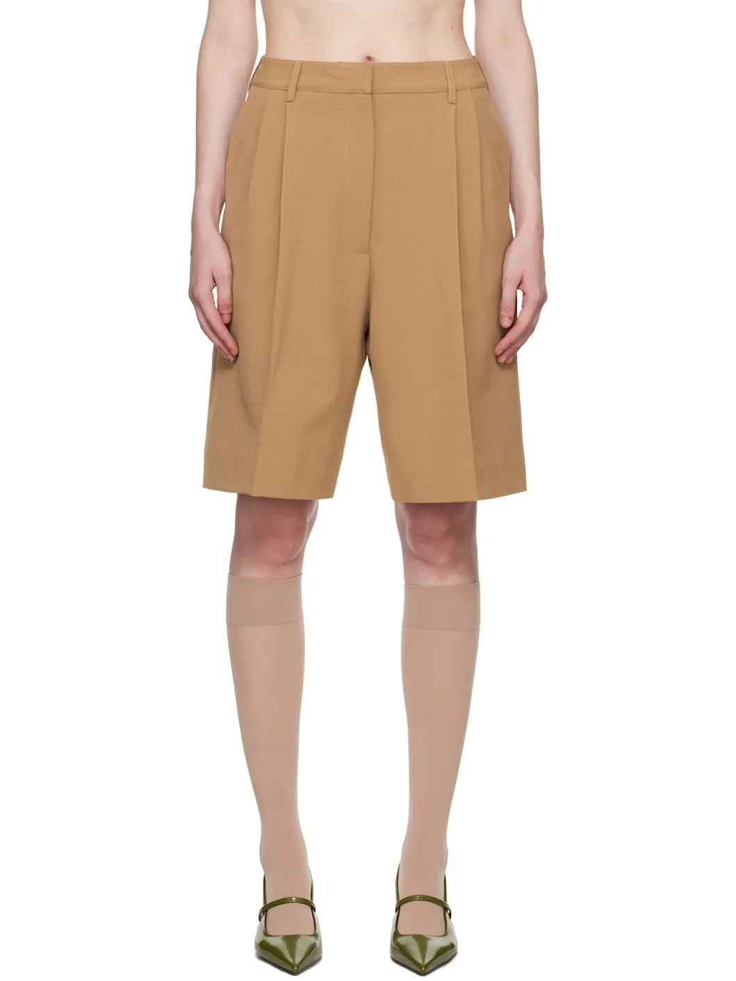 SSENSE Exclusive Tan Hugo Shorts - 1