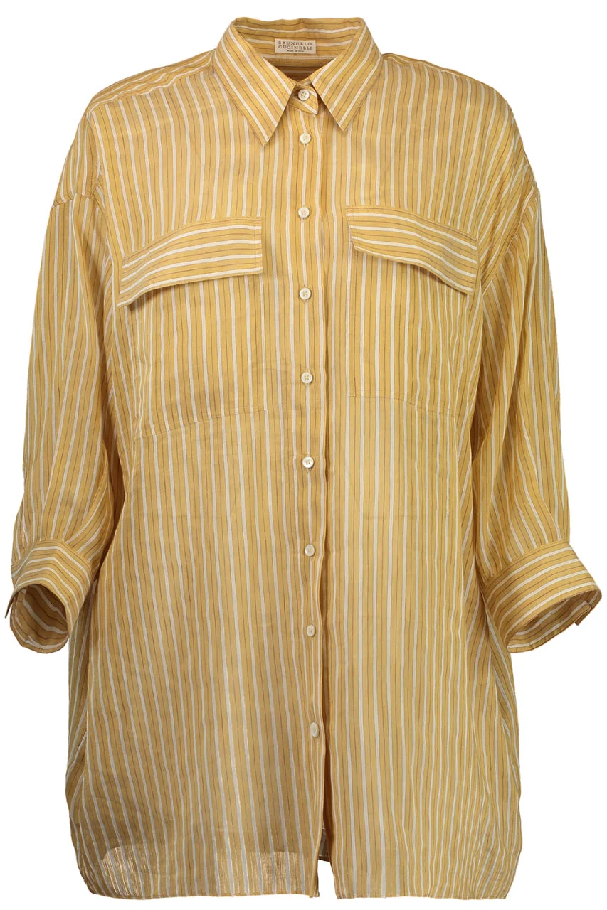 Stripe Relaxed Summer Shirt - 1