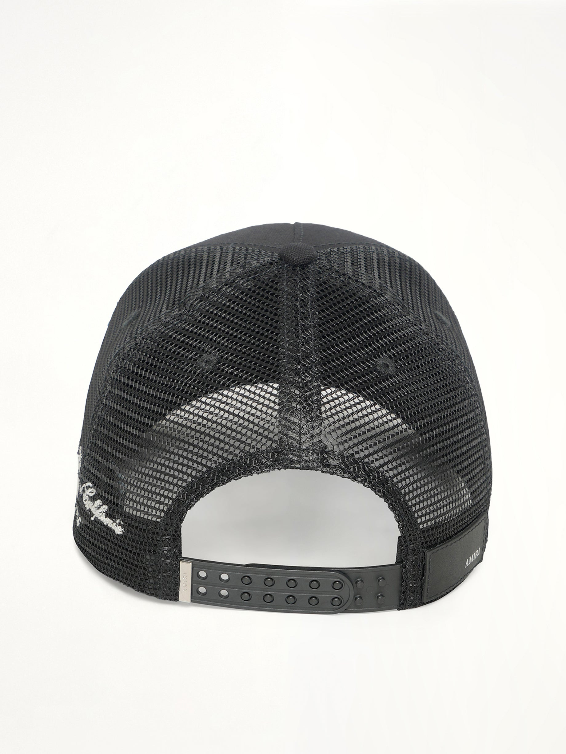 MA Crest Trucker Hat in Black - 3