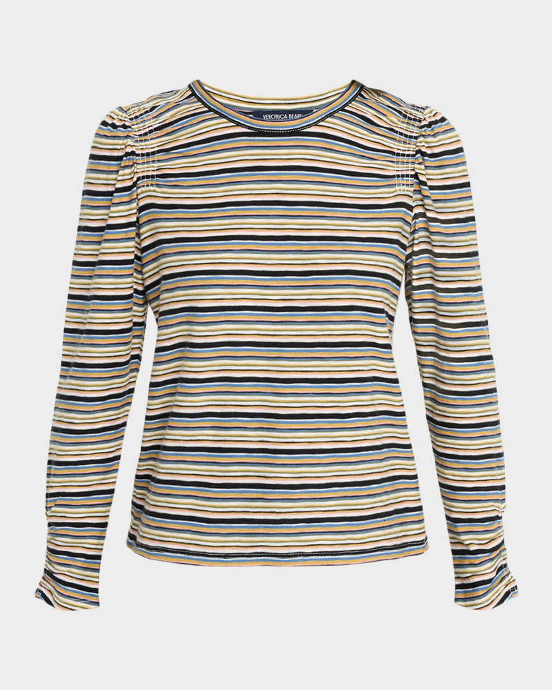 Bouvet Shirred Long-Sleeve Tee 1