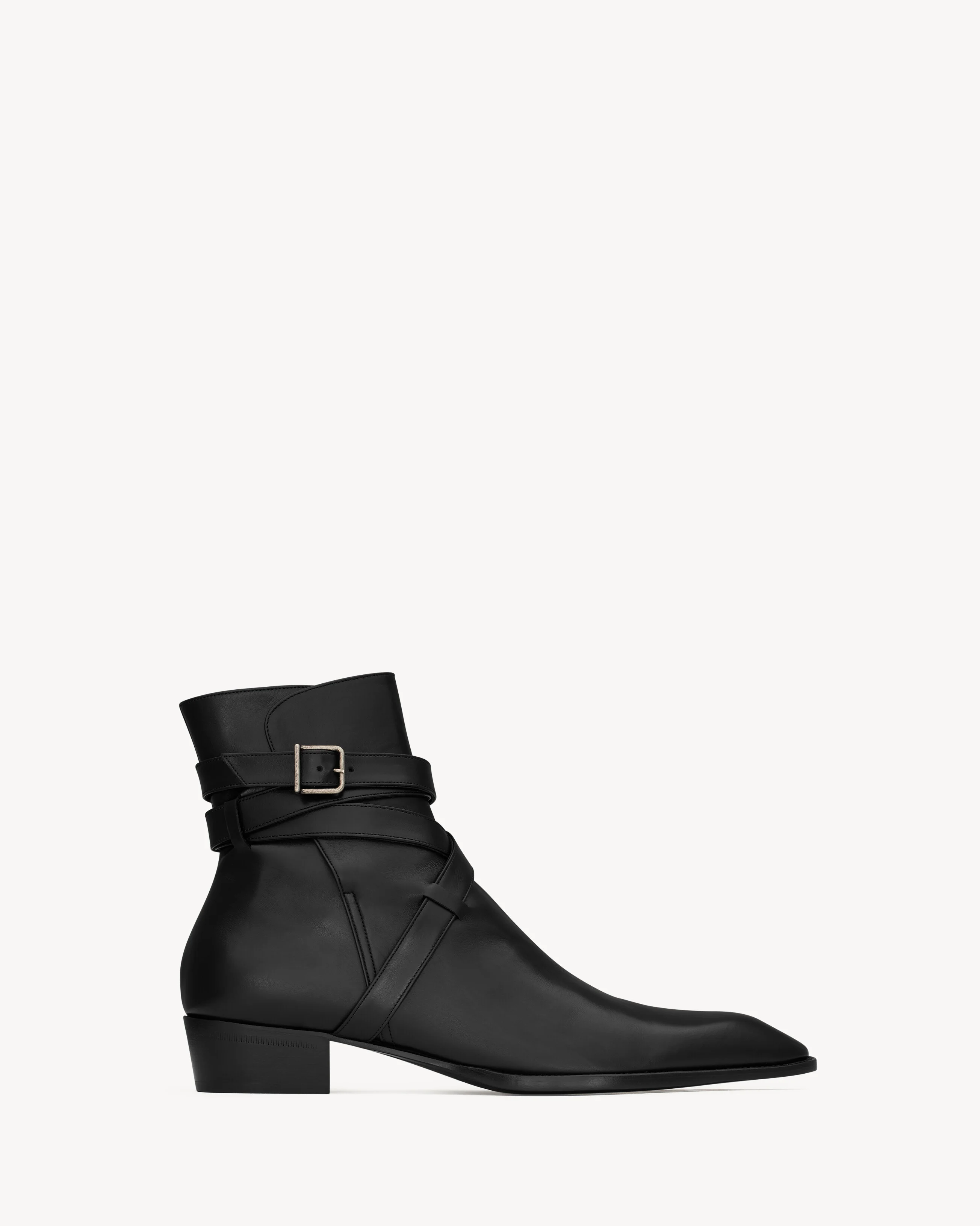 AURELIEN JODHPUR BOOTS IN SMOOTH LEATHER - 1