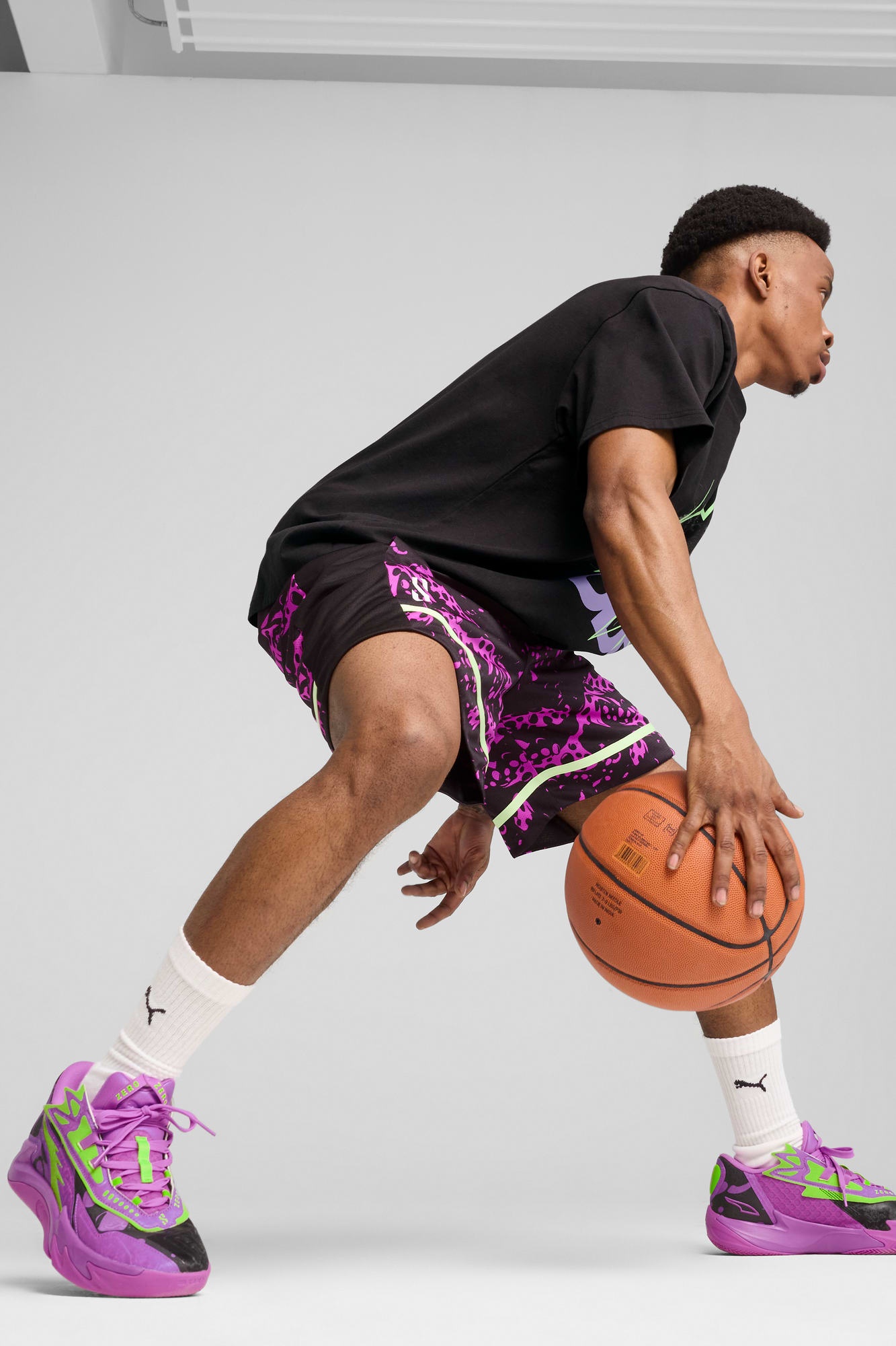 Scoot Zeros II Purple Lab Men's Basketball Shoes - 4