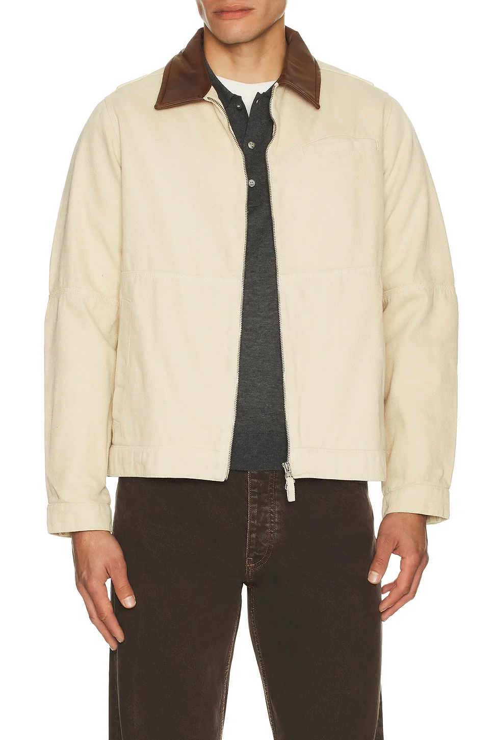 Preface Contrast Collar Jacket - 1