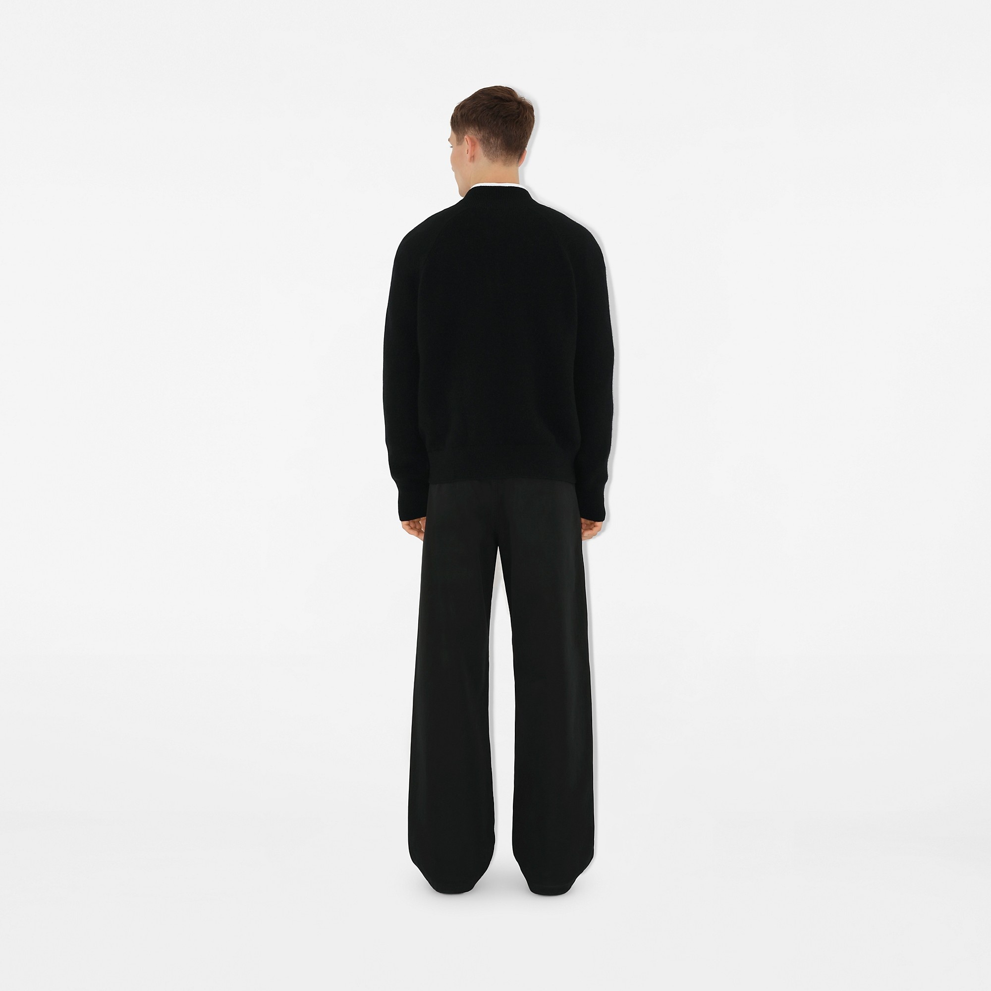 B Shield Wool Blend Bomber Jacket - 4