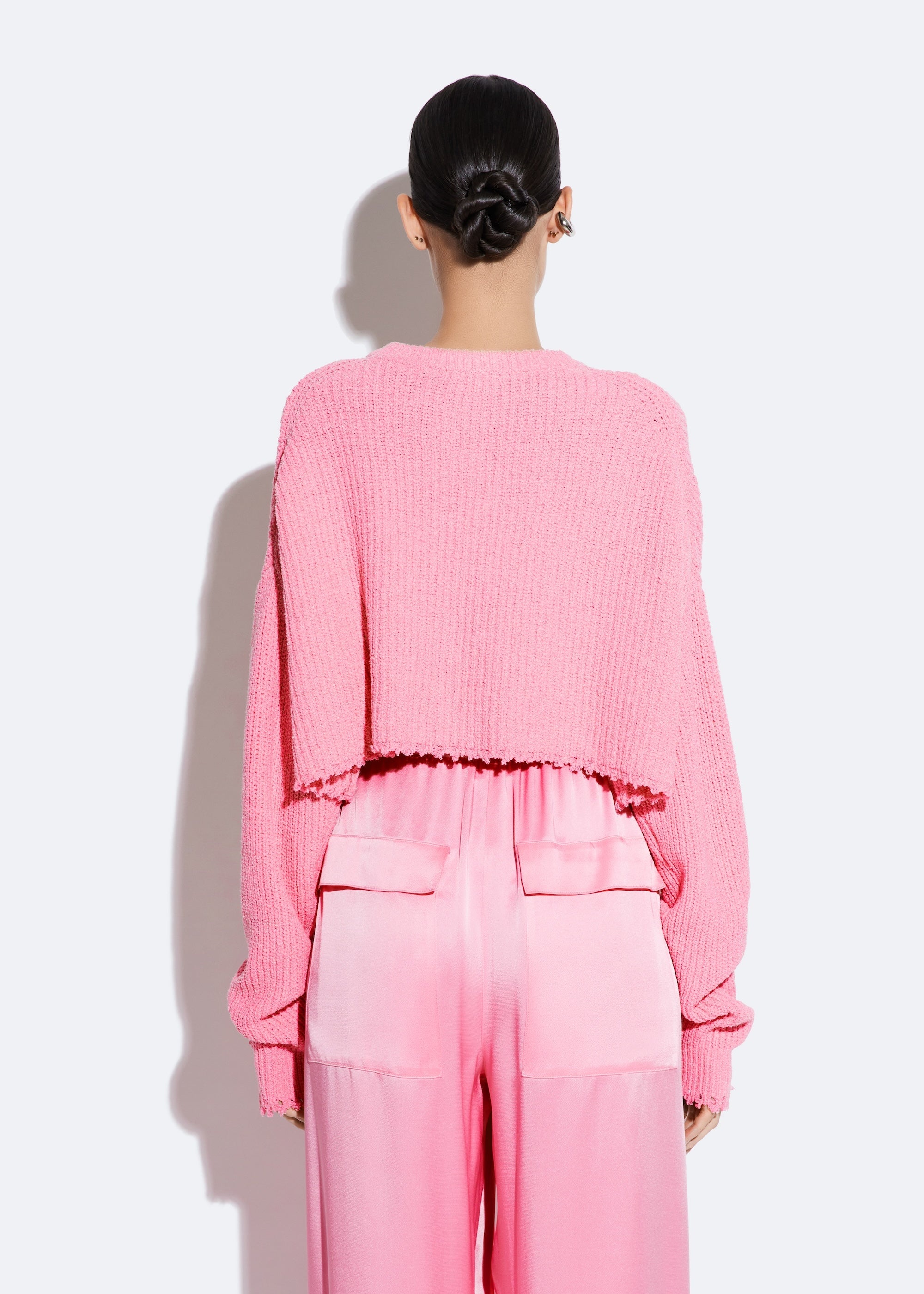 Textured Cotton Sweater - 4