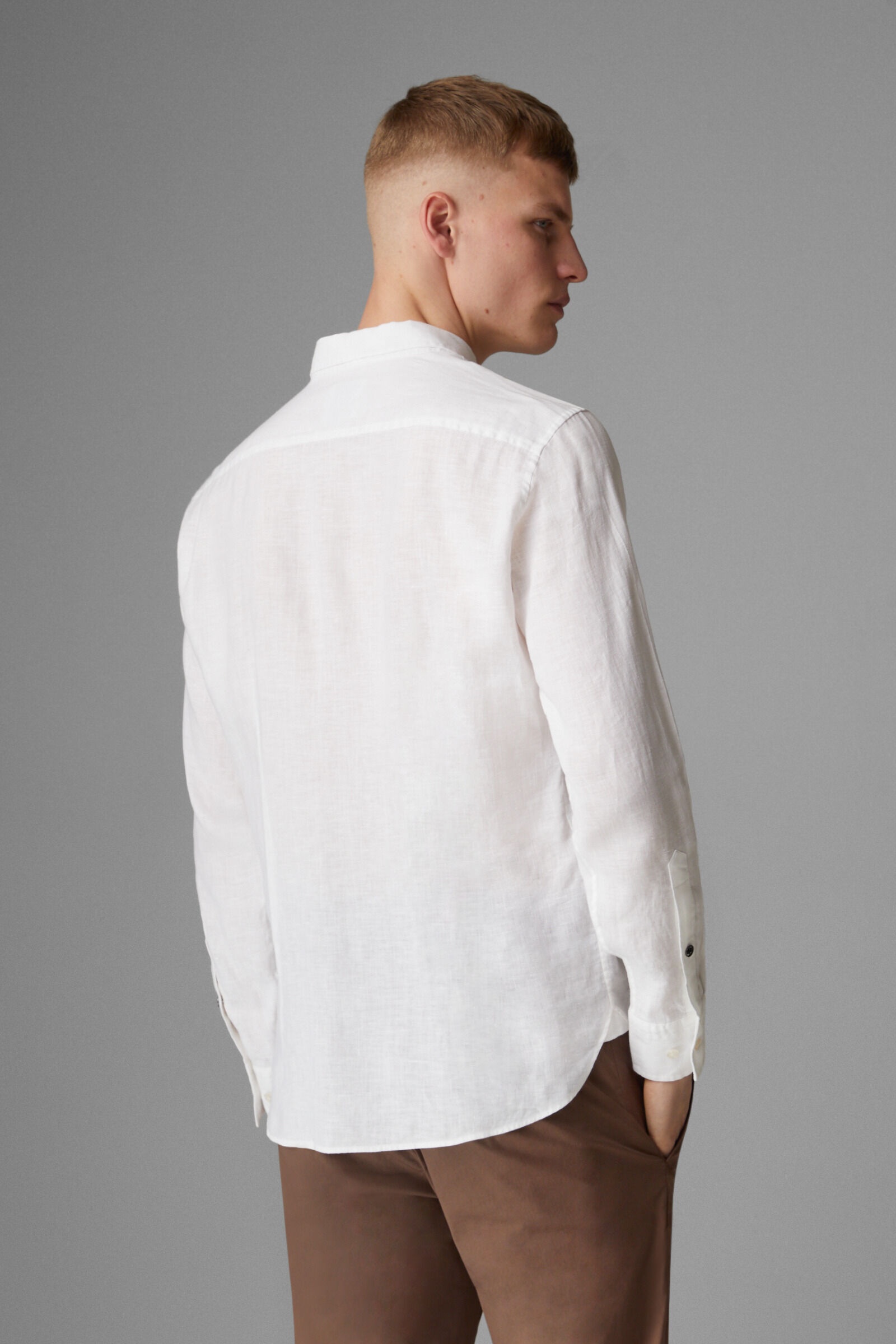 Timi Linen shirt in White - 3