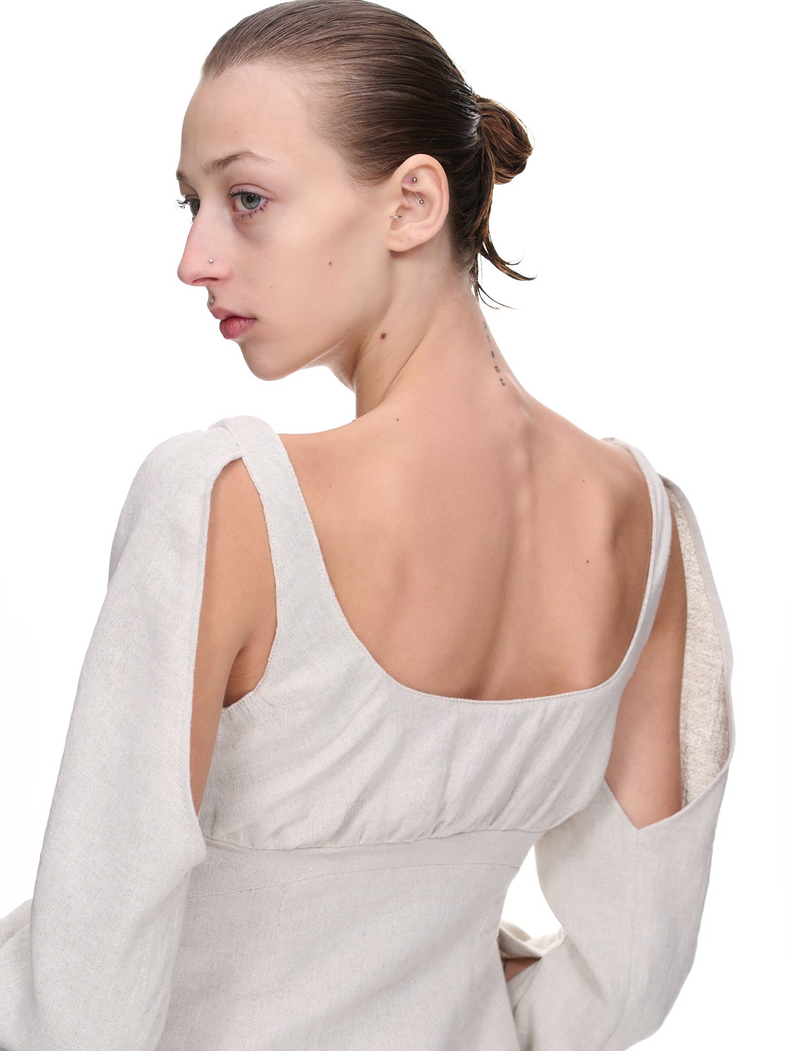 Cut-Out Chemise - 4
