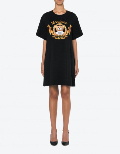 Moschino MOSCHINO TEDDY BEAR COTTON JERSEY DRESS outlook